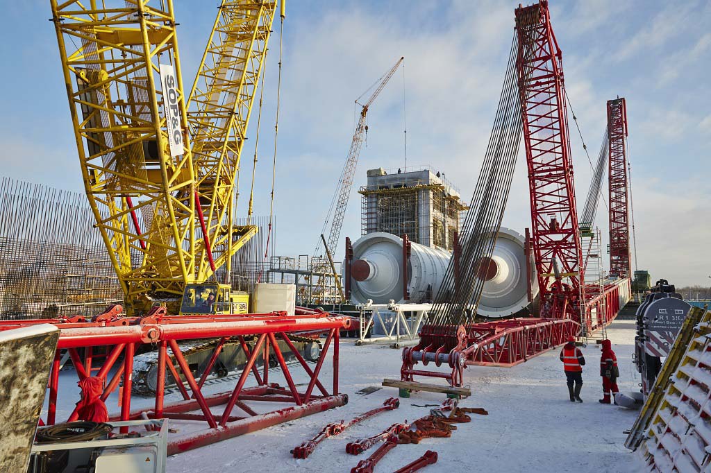 Reactor vessel installation
