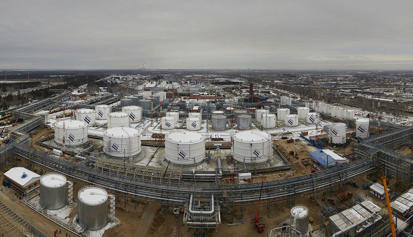 Kozmino storage facility